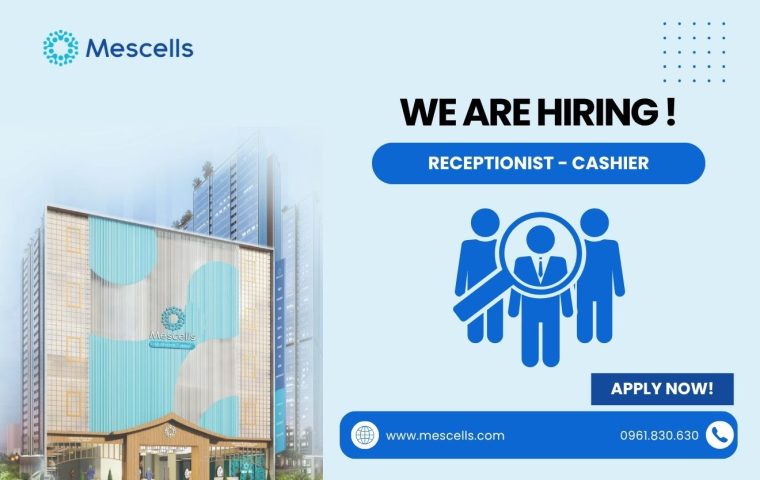 Mescells Is Hiring: Receptionist Cashier
