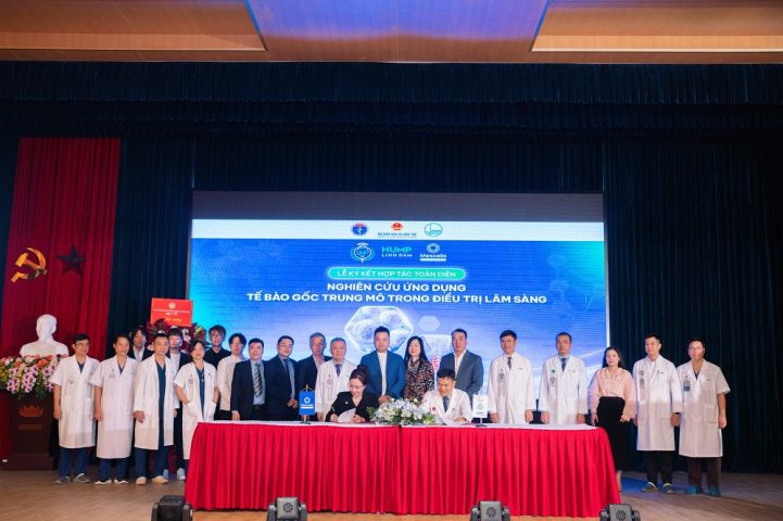 Lễ ký kết hợp tác toàn diện nghiên cứu ứng dụng tế bào gốc trung mô
