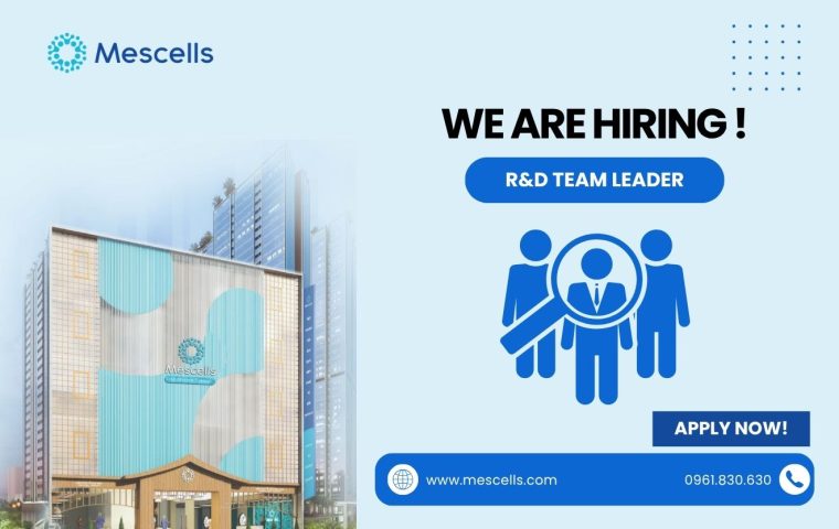 Mescells is hiring Research and Development Team Leader