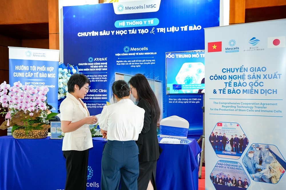 Gian hàng Mescells -MSC nhận được sự quan tâm