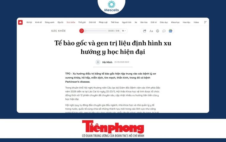 Tế bào gốc và gen trị liệu định hình xu hướng y học hiện đại