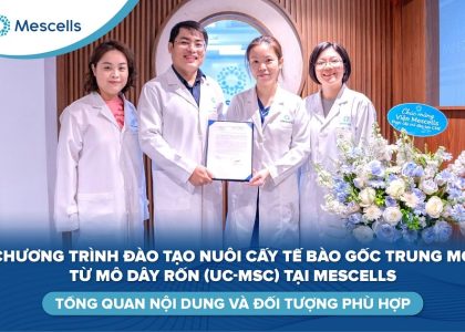 Chương trình đào tạo nuôi cấy tế bào gốc trung mô từ mô dây rốn-01