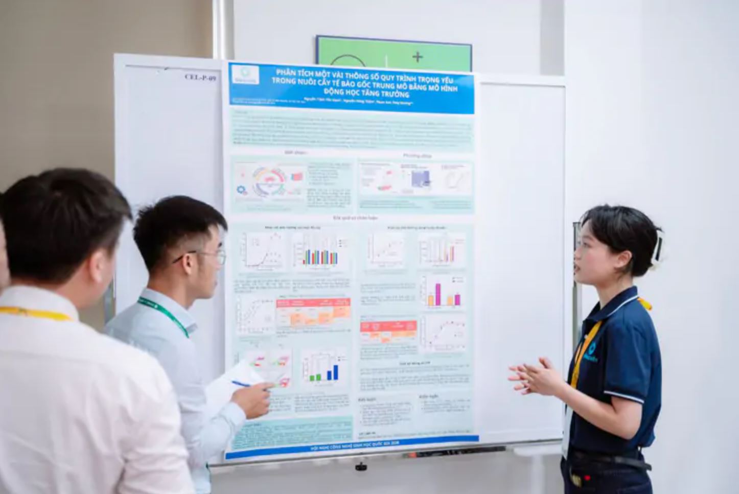 Mescells đưa nghiên cứu tối ưu nuôi cấy MSCs đến diễn đàn khoa học quốc gia 2