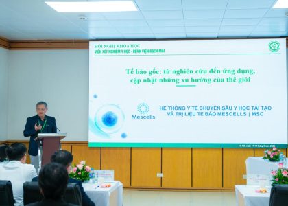 Đại diện Mescells báo cáo
