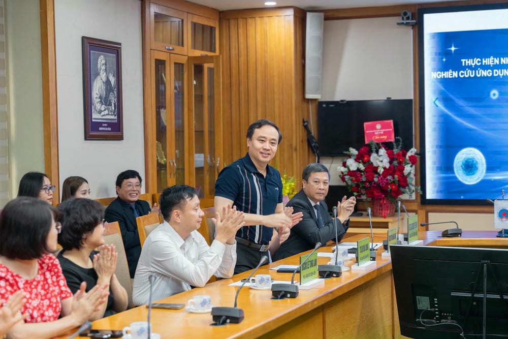 Đội ngũ đại diện Bệnh viện Hữu Nghị