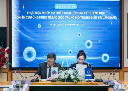 Mescells và Bệnh viện Hữu Nghị ký kết hợp tác nghiên cứu ứng dụng tế bào gốc trung mô trong điều trị lâm sàng
