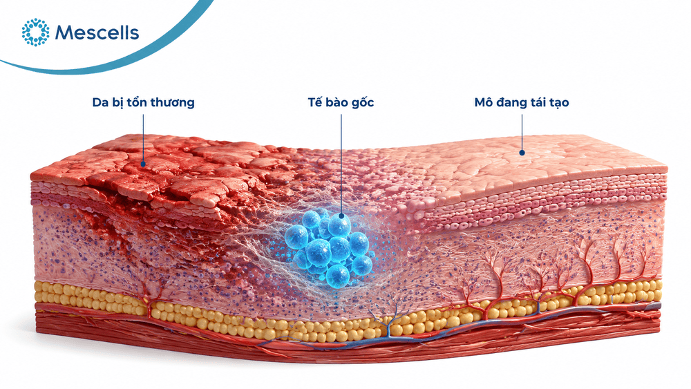 Tế bào gốc điều trị bỏng-1